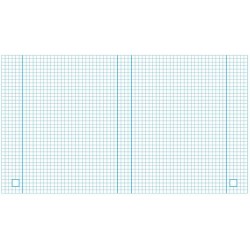 Sąsiuvinis OFFICE, A5, langeliais, 96 lapai, 70 gsm