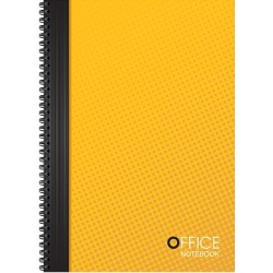 Bloknotas, A5, langeliais, 50 lapų, 70gsm, su spirale šone