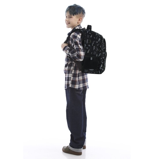 Mokyklinė kuprinė BREAK THE RULES, GoPack, 17 L, 610 g