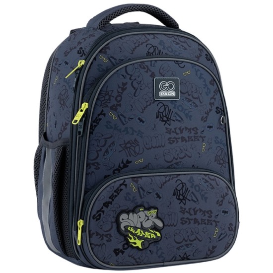 Mokyklinė kuprinė SUPER SKATER, GoPack, 12.5 L, 752 g
