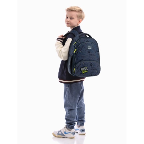Mokyklinė kuprinė SUPER SKATER, GoPack, 12.5 L, 752 g