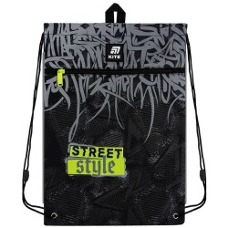 Maišelis sportinei aprangai STREET STYLE, Kite, 460x330mm