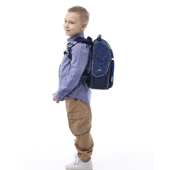 Mokyklinė kuprinė RACING, GoPack, 11 L, 1030 g