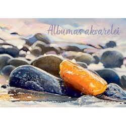 Albumas akvarelei, A4, 20 lapų, 200 gsm