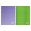 Bloknotas OFFICE, A4, langeliais, 96 lapai, 70 gsm, su spirale šone