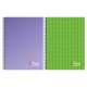 Bloknotas OFFICE, A4, langeliais, 96 lapai, 70 gsm, su spirale šone