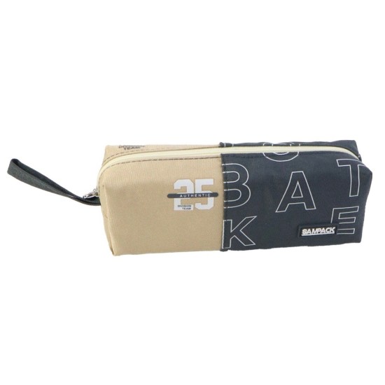 Penalas SAMPACK, 200x57 mm, raudonos / mėlynos sp.