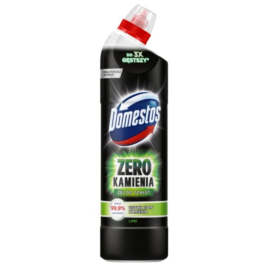 Dezinfekcinis WC valiklis DOMESTOS Zero Limescale Lime, 750 ml