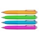 Automatinis tušinukas POCKET PEN NEON, ErichKrause, 0.5mm, mėlynos sp.