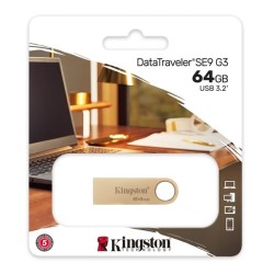 USB laikmena KINGSTON DataTraveler SE9 G3, 64 GB, 3.2  Gen 1