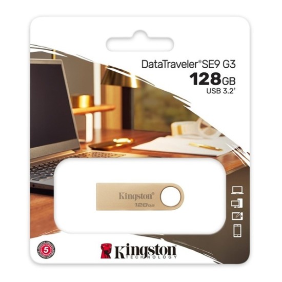 USB laikmena KINGSTON DataTraveler SE9 G3, 128 GB, 3.2  Gen 1