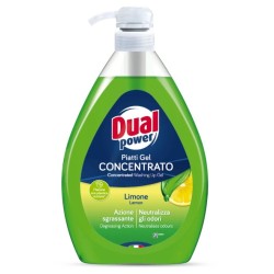Indų ploviklis DUAL POWER Lemon, 1000ml