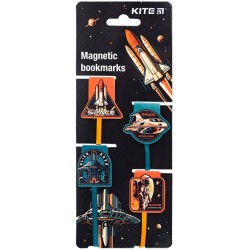 Magnetiniai knygos skirtukai SPACE, Kite, 4 vnt.