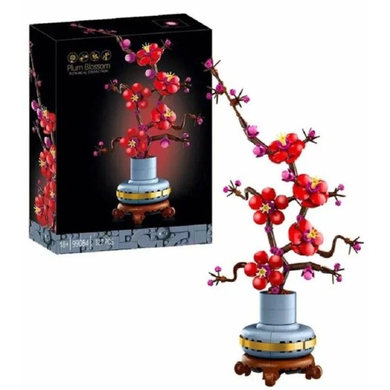Konstruktorius PLUM BLOSSOM, Botanical, 327 detalės