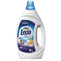 Skalbimo gelis DELUXE Enzo Universal 2 in 1, 100 skalb., 4 L