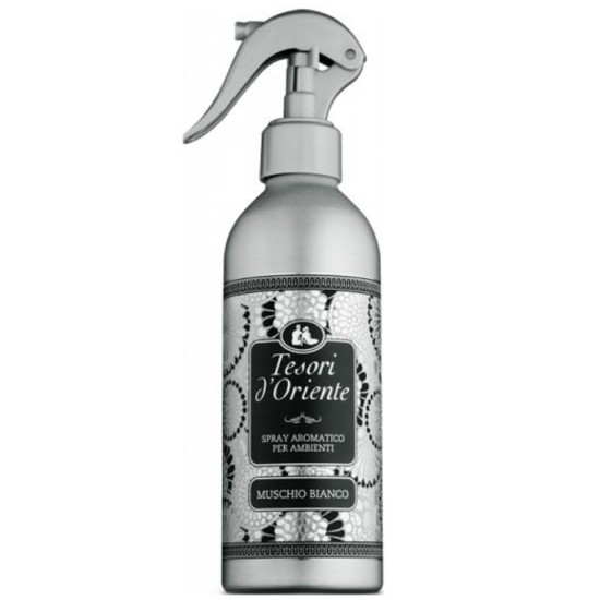 Purškiamas oro gaiviklis TESORI d'Oriente Muchio Bianco, 250 ml