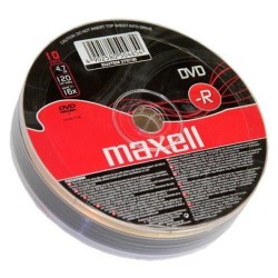 DVD-R diskai MAXELL, 4,7 GB, 16X, 120 min., 10 vnt.