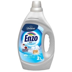 Skalbimo gelis DELUXE Enzo White 2 in 1, 50 skalb., 2 L