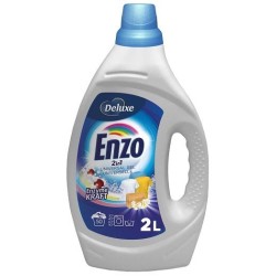 Skalbimo gelis DELUXE Enzo Universal 2 in 1, 50 skalb., 2 L