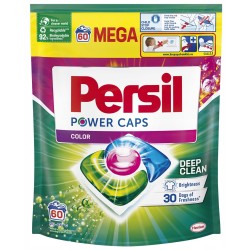 Skalbimo kapsulės PERSIL Power Caps Color, 60 vnt.