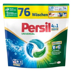 Skalbimo kapsulės PERSIL Universal 4 in 1, 76 vnt.