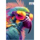 Sąsiuvinis COLOUR, A5, langeliais, 80 lapų, 70gsm, spalvotomis kraštinėmis