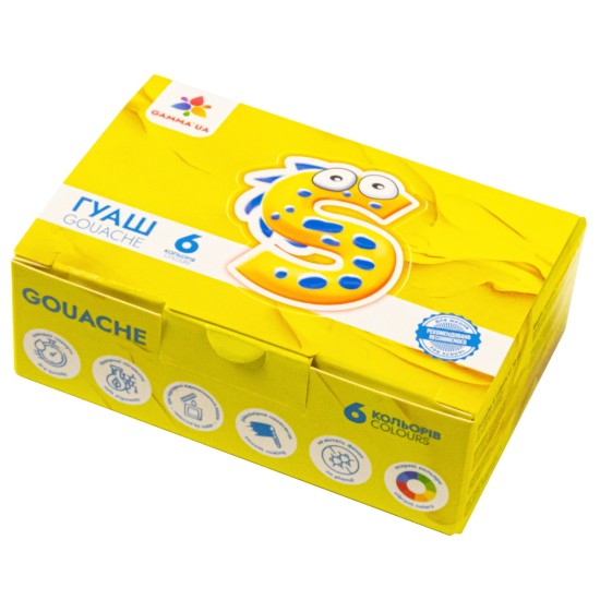 Guašas GAMMA`UA , 6 sp. po 10 ml