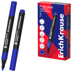 Permanentinis žymeklis P-170 LIGHT, ErichKrause, 2.5 mm, mėlynos sp.