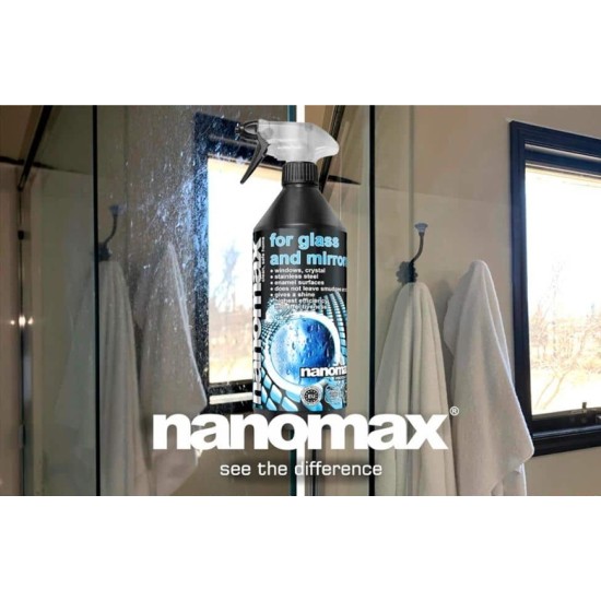 Purškiamas langų ir stiklo valiklis NANOMAX PRO, 500 ml
