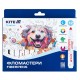 Flomasteriai CREATIVE Jumbo, Kite, 12 sp.