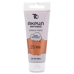 Akriliniai dažai 7C, 60 ml, bronzos sp.