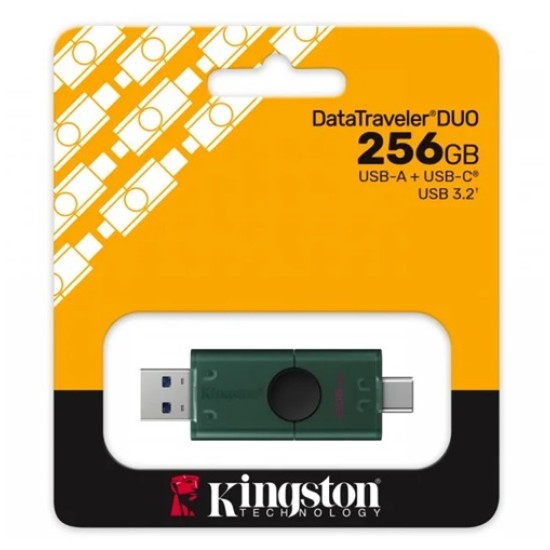 USB laikmena KINGSTON DataTraveler DUO, 256 GB, 3.2  Gen 1