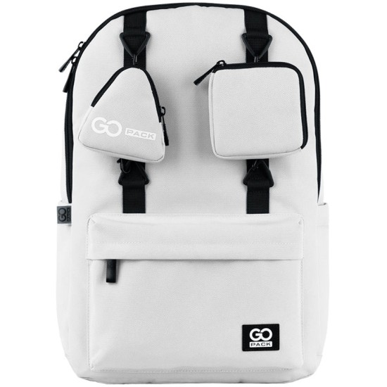Laisvalaikio kuprinė TEENS, GoPack, 19 L, 720 g, pilkos sp.