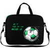 Tekstilinė rankinė su užtrauktuku FOOTBALL, Kite, 270x340x70mm
