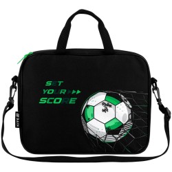 Tekstilinė rankinė su užtrauktuku FOOTBALL, Kite, 270x340x70mm