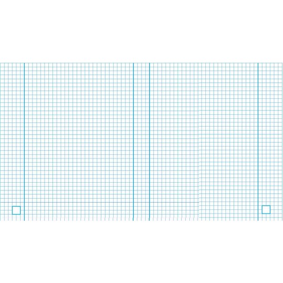 Sąsiuvinis OFFICE, A5, langeliais, 60 lapų, 70 gsm