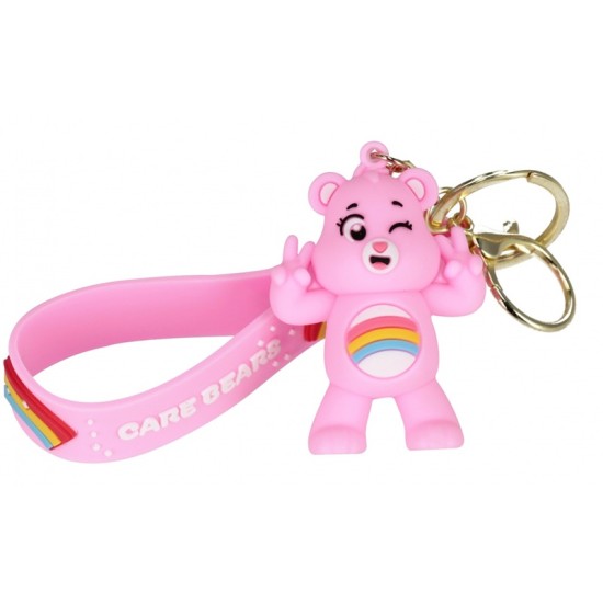 Raktų pakabukas CARE BEARS, Starpak, rožinės sp.