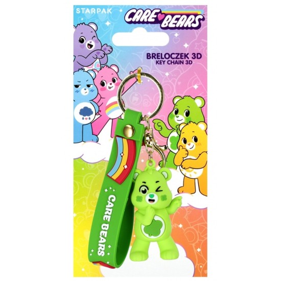 Raktų pakabukas CARE BEARS, Starpak, žalios sp.