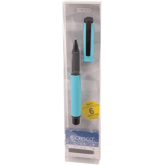 Kapsulinis rašiklis GO PEN SOFT, Cresco, D+K, įvairių sp. + 6 kapsulės