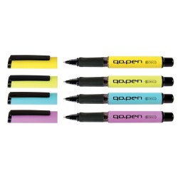 Kapsulinis rašiklis GO PEN SOFT, Cresco, D+K, įvairių sp. + 6 kapsulės