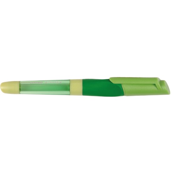 Plunksnakotis FIRST PEN, Cresco, M storio iridžio plunksna, D+K, žalios sp. korpusas