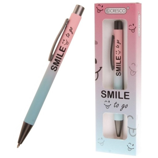 Automatinis tušinukas SMILE TO GO, Cresco, dėžutėje