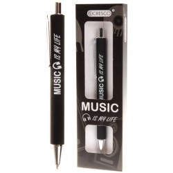Automatinis tušinukas MUSIC IS MY LIFE, Cresco, dėžutėje
