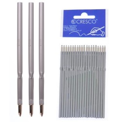Šerdelė tušinukams X20, Cresco, 1.0 mm, mėlynos sp.