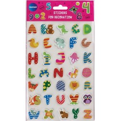 Lipdukai 3D ALPHABET, Centrum, 210x140mm