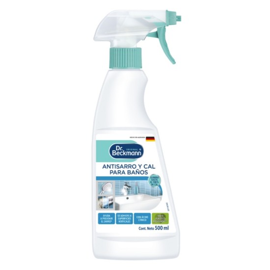 Purškiamas kalkių nuosėdų ir apnašų valiklis DR. BECKMANN Antisaro, 500ml