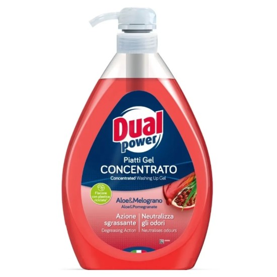 Koncentruotas indų ploviklis DUAL Power Aloe & Pomegranate, 1000 ml