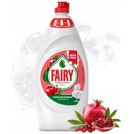Indų ploviklis FAIRY Clean & Fresh Granate, 450 ml