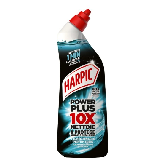 Gelinis WC valiklis HARPIC Power Plus 10X Frais, 750ml