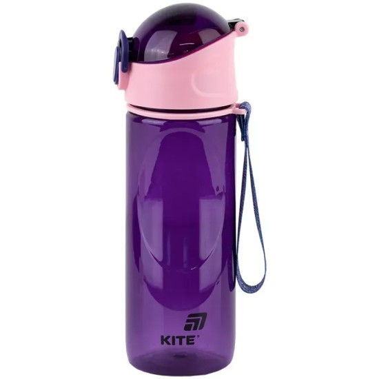 Gertuvė KITE, 530 ml, su užrakinamu dangteliu, violetinės sp. tritano plastikas